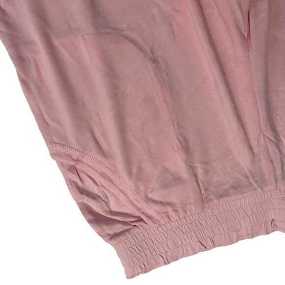 KOOLABURRA by UGG pink square cropped‎ lounge pants, elastic waist sz small - Picture 2 of 9